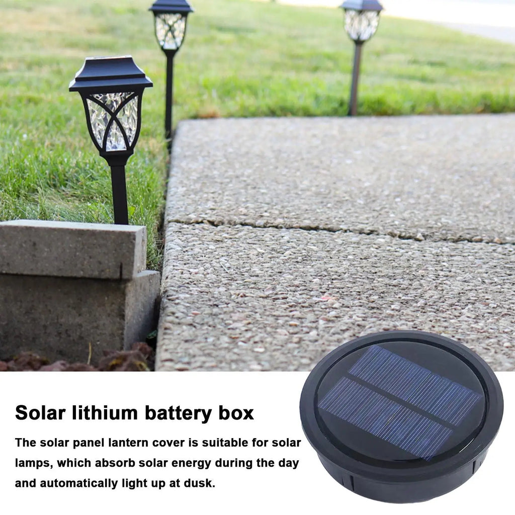Solar Lantern Replacement Top 7CM & 10CM – LED Solar Lid Solar Lantern Lid Babs