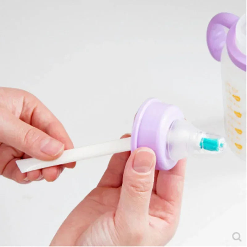 Long Handle Narrow Gap Cleaning Brush – Baby Bottle & Kitchen Gap Cleaning Brush Babs