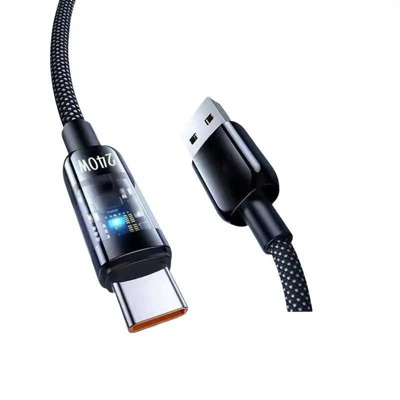 240W USB-C Fast Charging Cable 6A – 1M & 2M Type-C USB-C Charging Cable Babs