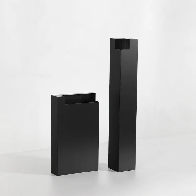 Modern Minimalist Metal Vase – Desktop Flower Ornament Décor Decorative Metal Vase Babs