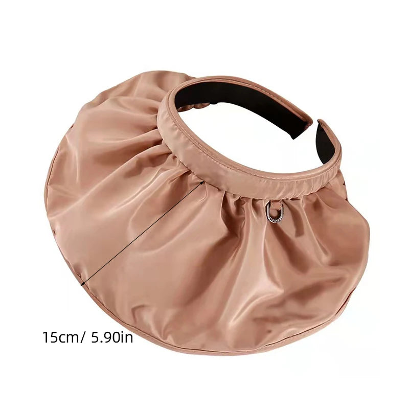 Women's UPF 50+ Foldable Sun Hat 2-in-1 Headband Cap Women's Sun Hat Babs