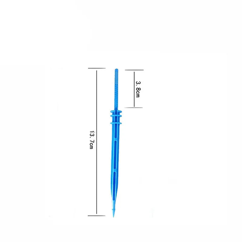 Arrow Drip Emitters – Micro Flow Garden Irrigation Dripper Kit Drip Irrigation Emitter Babs Straight-Blue 10PCS