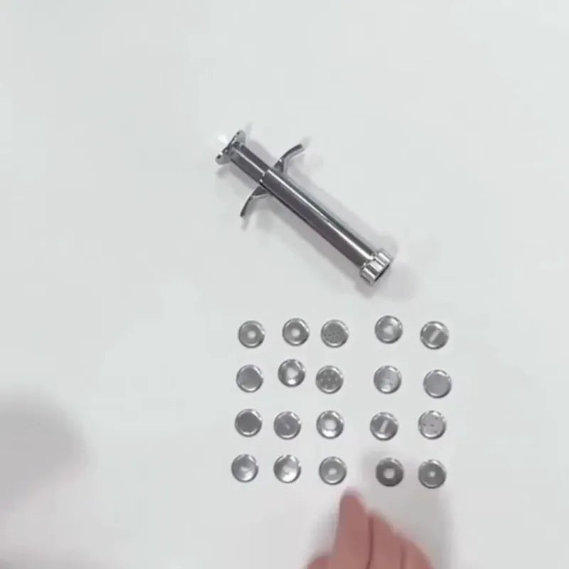 Ceramic Clay Extruder with 19 Shape Discs – Stainless Steel Clay Extruder Tool Babs