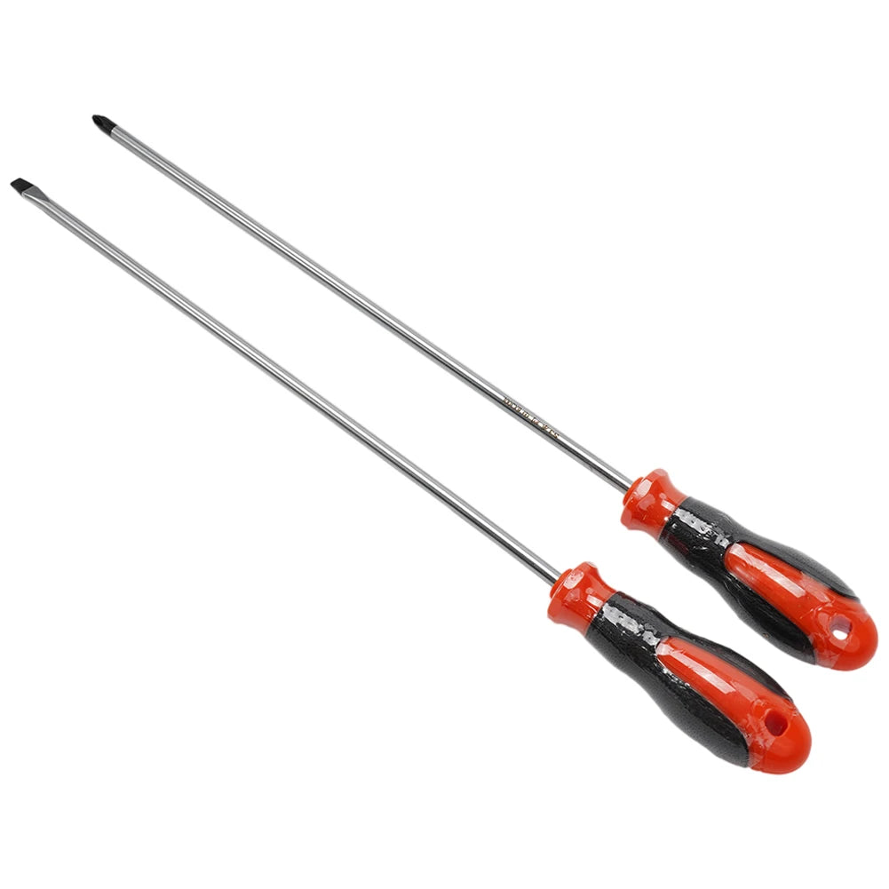 DAZZLEEX 12-Inch Extra Long Magnetic Screwdriver Set Extended Screwdriver Babs