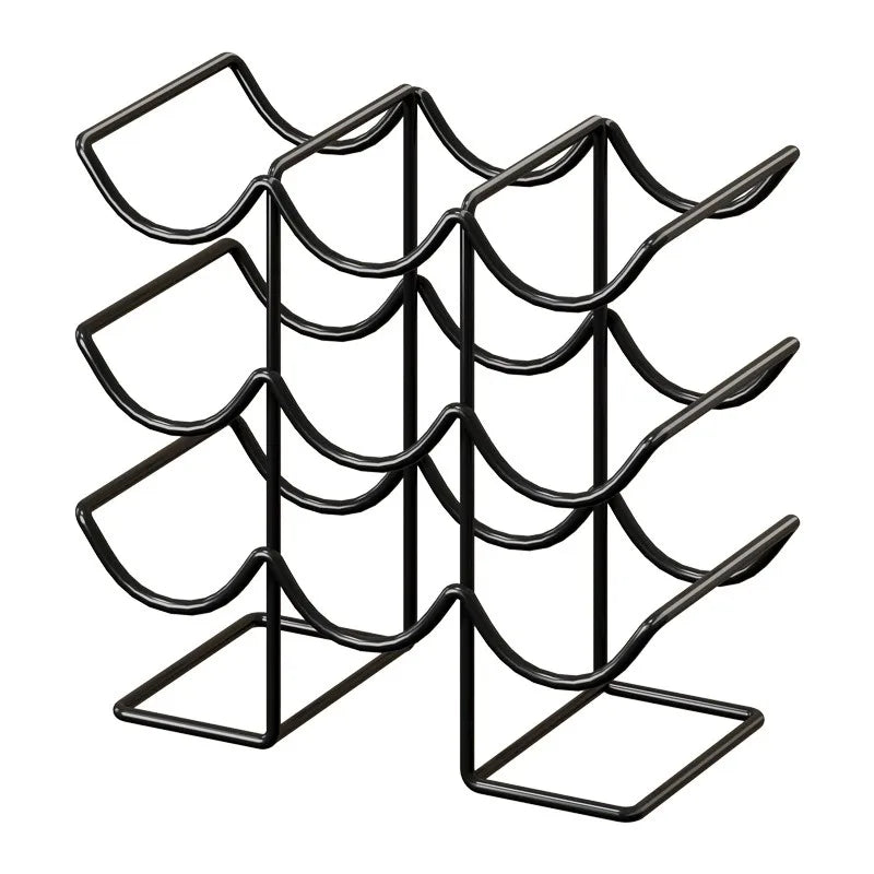 Decorative Iron Wine Rack – Luxury Modern Display Holder Decorative Wine Rack Babs