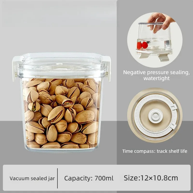 Airtight Vacuum Sealed Food Storage Container – Cereal & Snacks Food Storage Container Babs 700ml