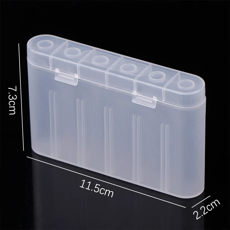 6-Slot Waterproof 18650 Battery Storage Box | Portable Case Battery Storage Case Babs