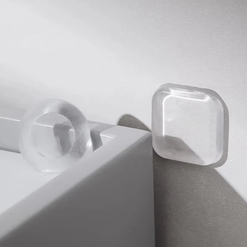 Silicone Door Bumper Pads – Anti-Collision Adhesive Wall Protectors Door Bumper Pads Babs
