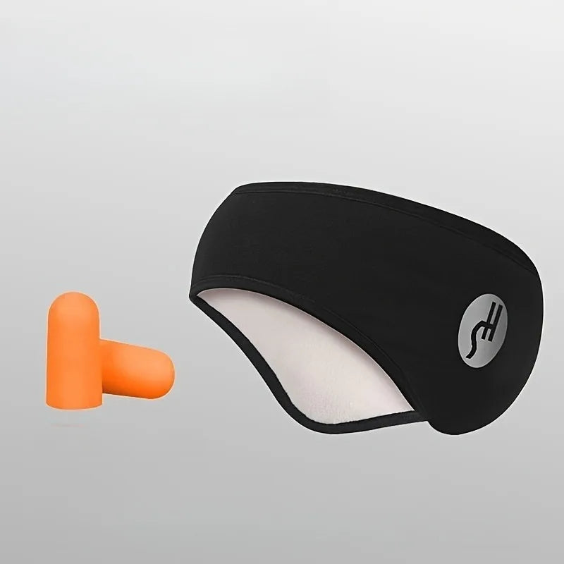 Adjustable Sleep Mask & Noise-Cancelling Earplugs | Soft Blackout Sleep Mask Set Babs