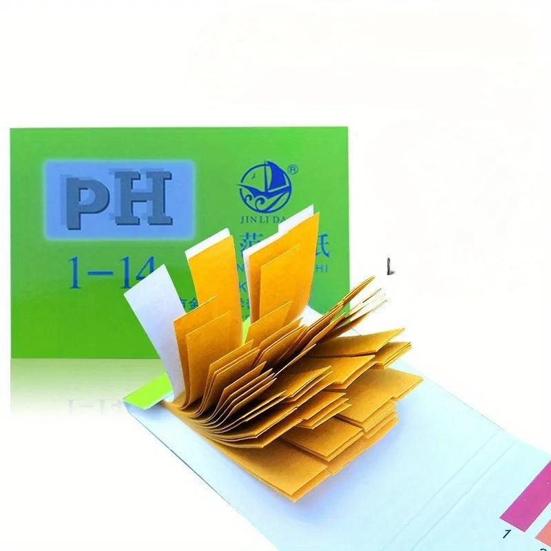5-Pack pH Test Strips 1-14 | Water, Soil & Cosmetics pH Test Strips Babs