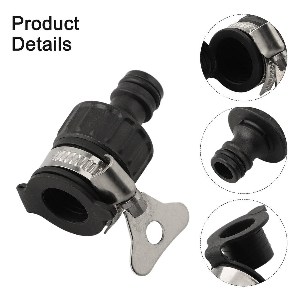 Threadless Faucet Adapter – Plastic Hose Tap Connector Hose Tap Adapter Babs