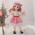 30cm BJD Doll 1/6 Scale | 12 Joints, 3D Eyes, Clothes & Shoes BJD Fashion Doll Babs 11 One Size