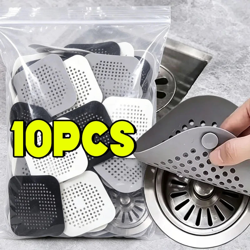 Silicone Hair Stopper Drain Cover – Shower, Bathtub & Sink Drain Hair Stopper Babs