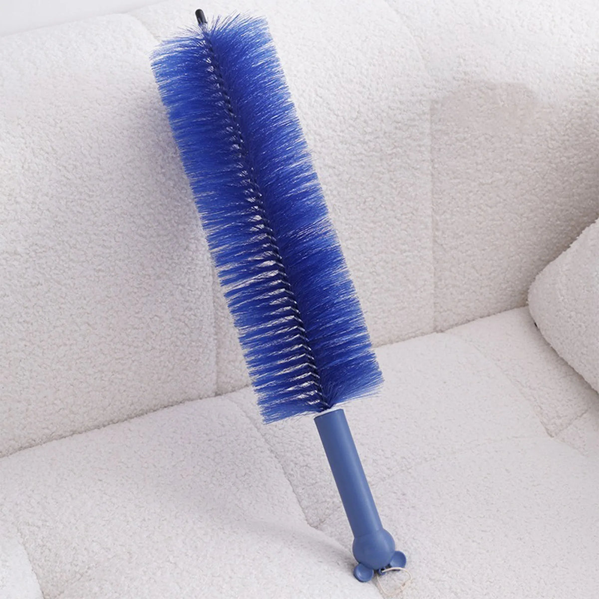 Flexible Fan Dust Brush – Bendable Duster for Blinds & Vents Flexible Cleaning Duster Babs Blue One Size