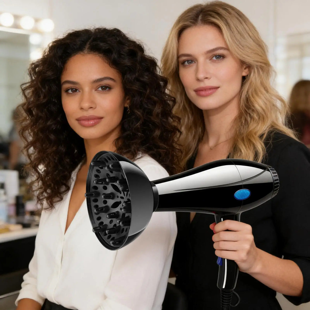 Universal Blow Dryer Comb Attachment – Lightweight Hair Styling Hair Dryer Attachment Babs