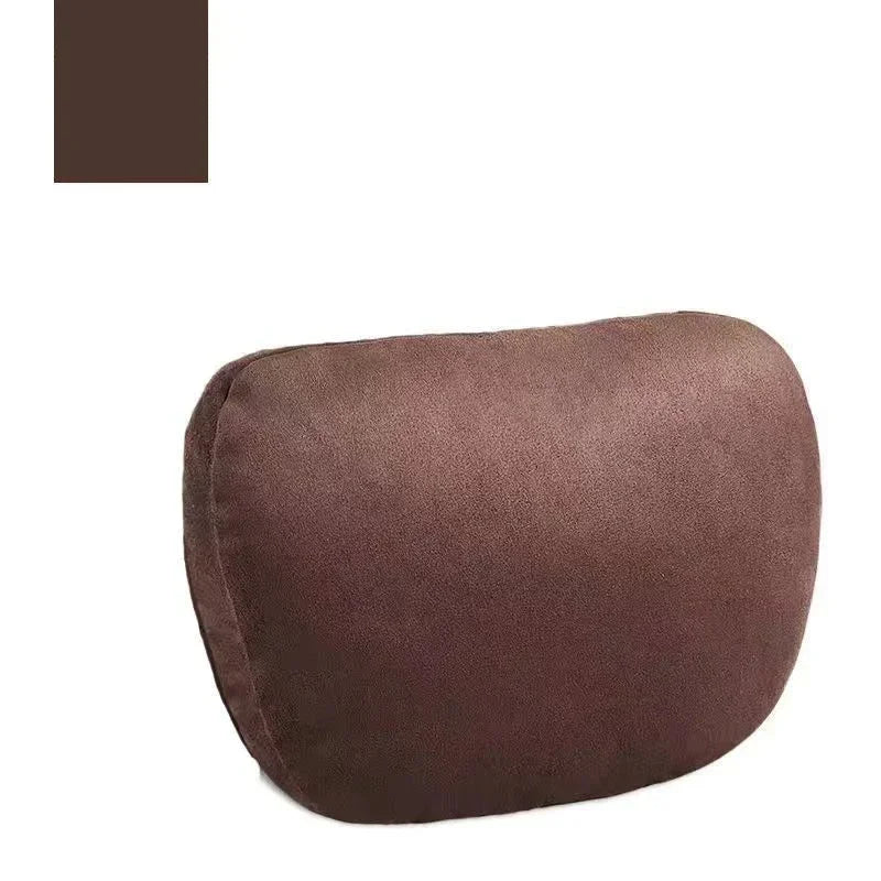 Car Headrest Neck Support Pillow – Soft Adjustable Cushion Car Neck Pillow Babs Coffee