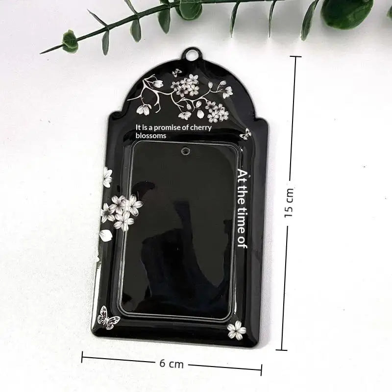 Cherry Blossom Photocard Holder – Scratch-Proof PVC Kpop Case Photocard Holder Case Babs