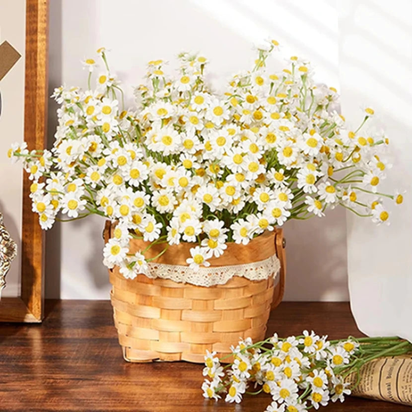 Artificial Silk Chrysanthemum Bouquet – Wedding & Home Décor Artificial Flower Bouquet Babs