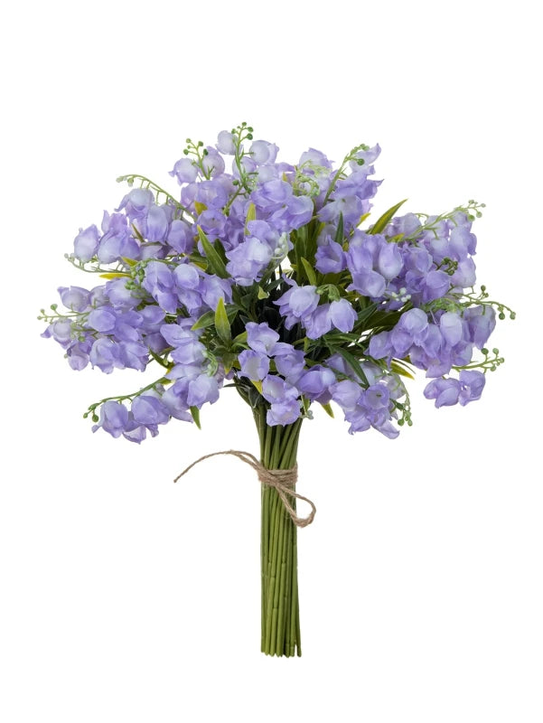 Artificial Canterbury Bell Flowers 5/10 Pcs – Wedding & Home Decor Artificial Flowers Babs PURPLE 5 pcs