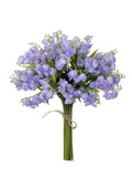 Artificial Canterbury Bell Flowers 5/10 Pcs – Wedding & Home Decor Artificial Flowers Babs PURPLE 5 pcs