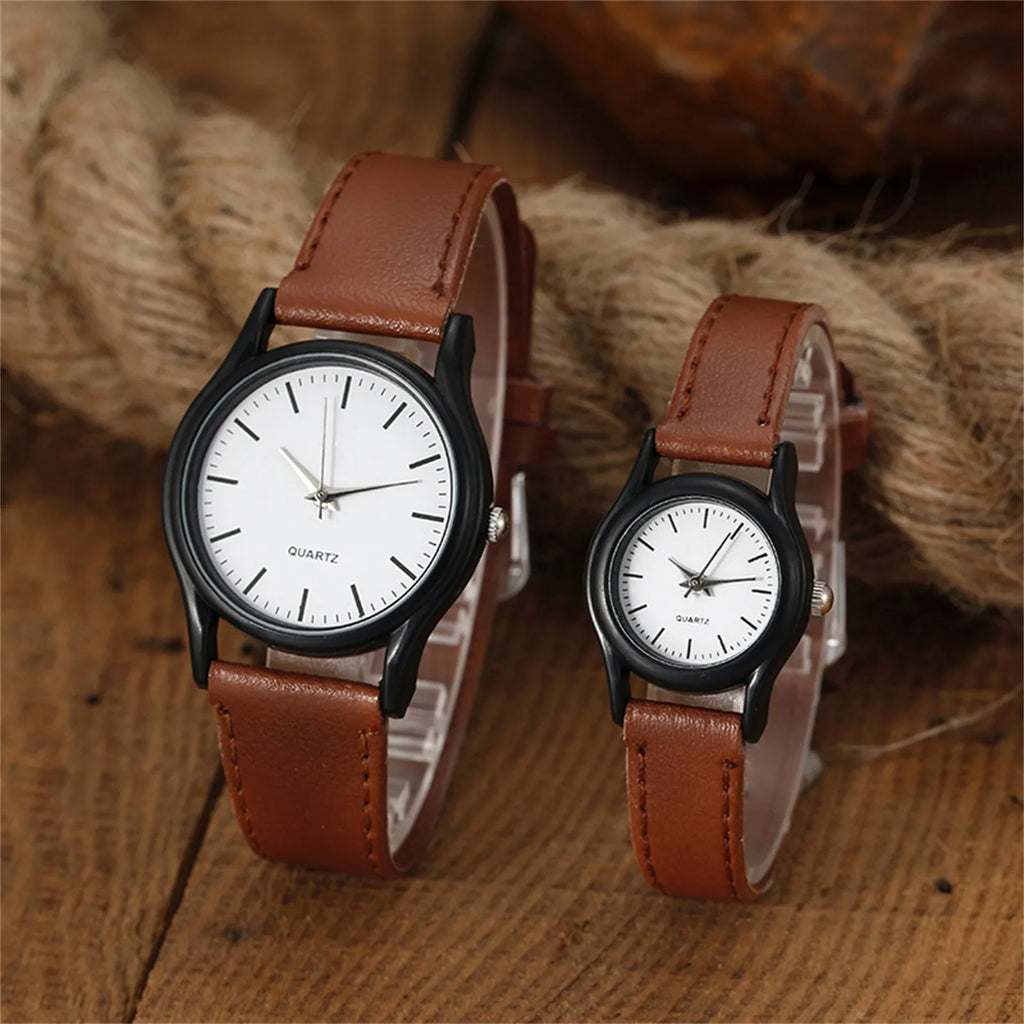 ISHOWTIENDA Men's Retro Quartz Watch – Roman Numeral Dial Quartz Wristwatch Babs