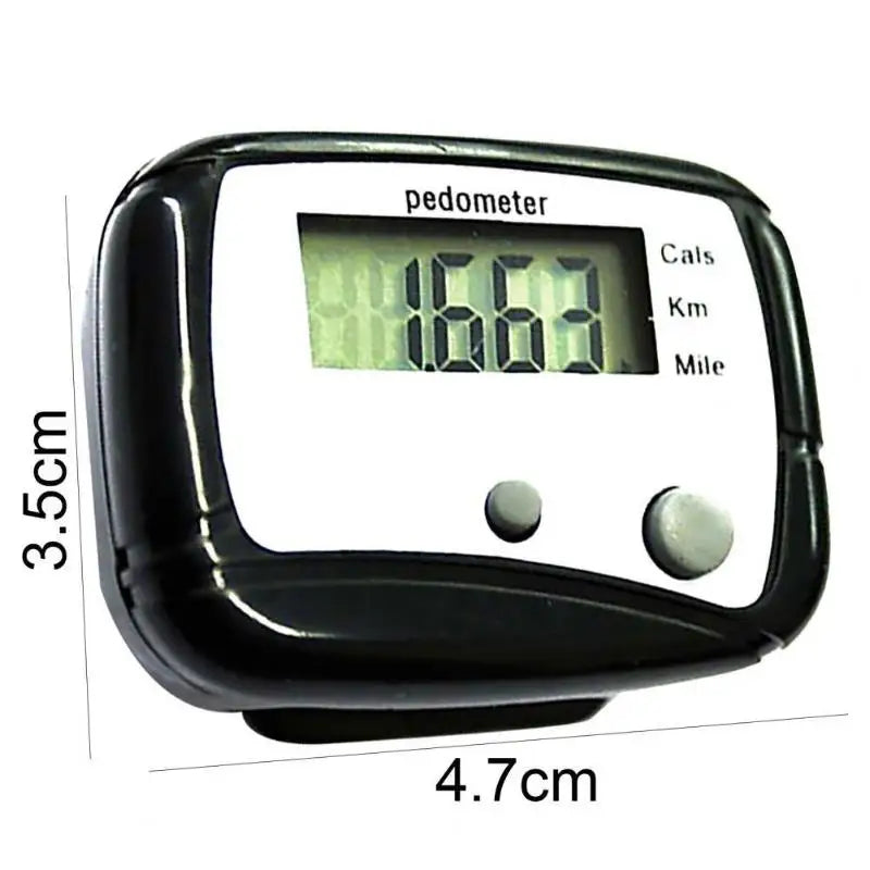 HUXUAN Pedometer – Step Counter with Calorie & Distance Track Fitness Pedometer Babs