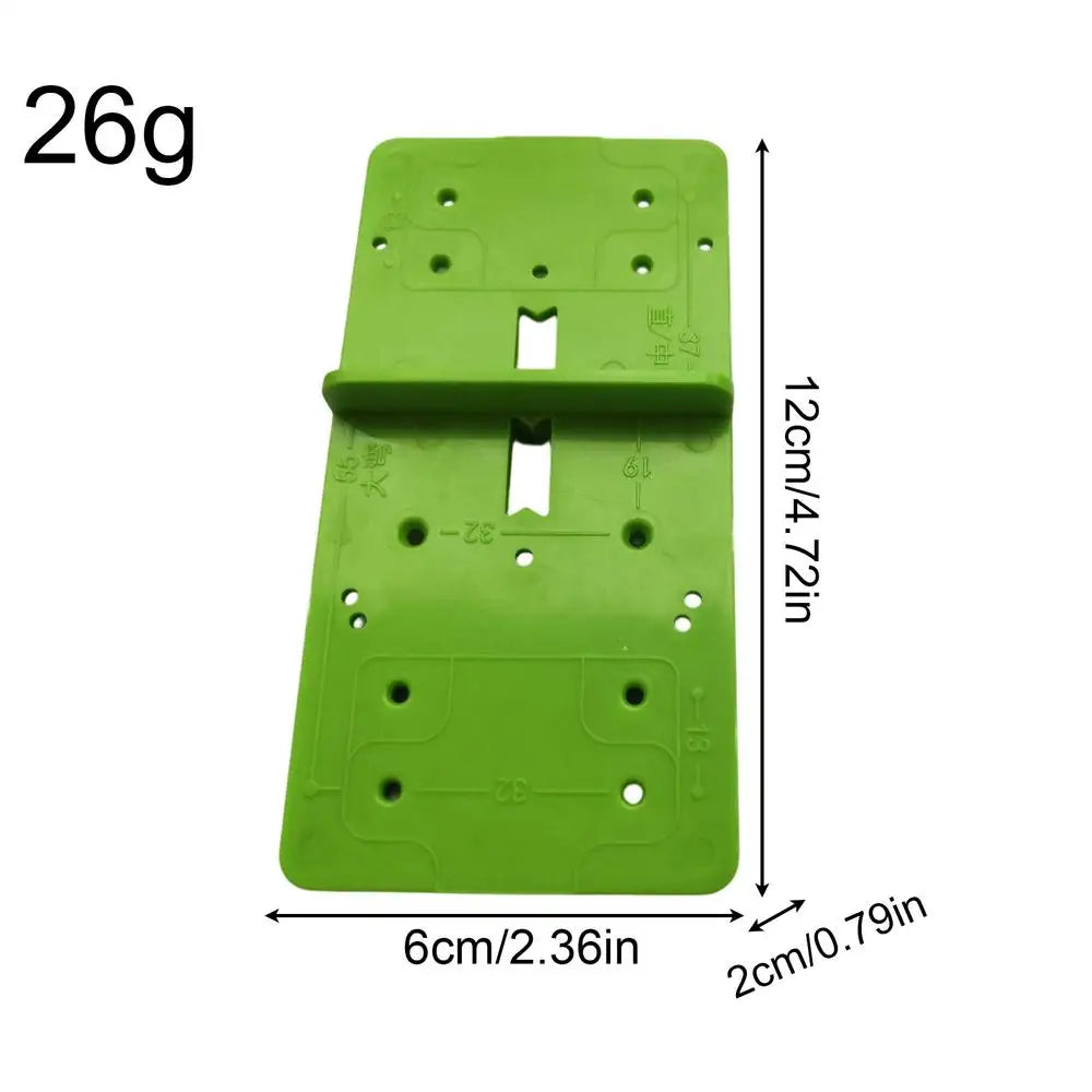 Hinge Hole Drilling Jig – Woodworking Boring Guide Template Woodworking Drill Jig Babs 1pcs