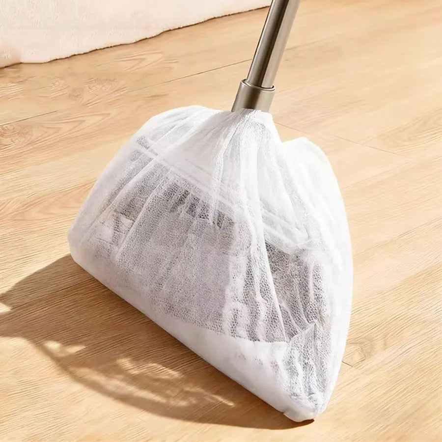 100-Pack Disposable Non-Woven Broom Covers – Dust & Hair Trap Disposable Broom Cover Babs 30pcs