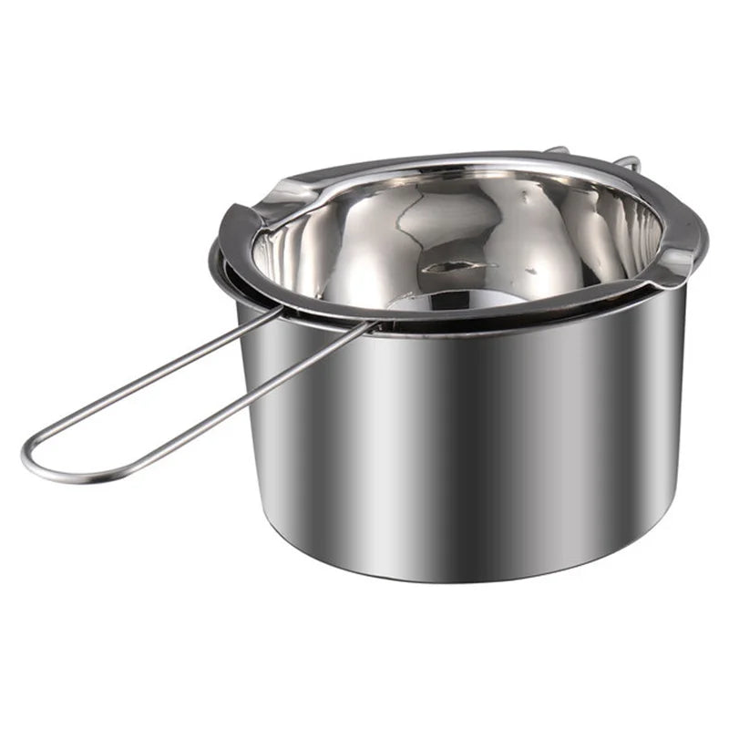 Stainless Steel Wax Melting Pot – Non-Stick Candle & Soap Tool Wax Melting Pot Babs 600ml