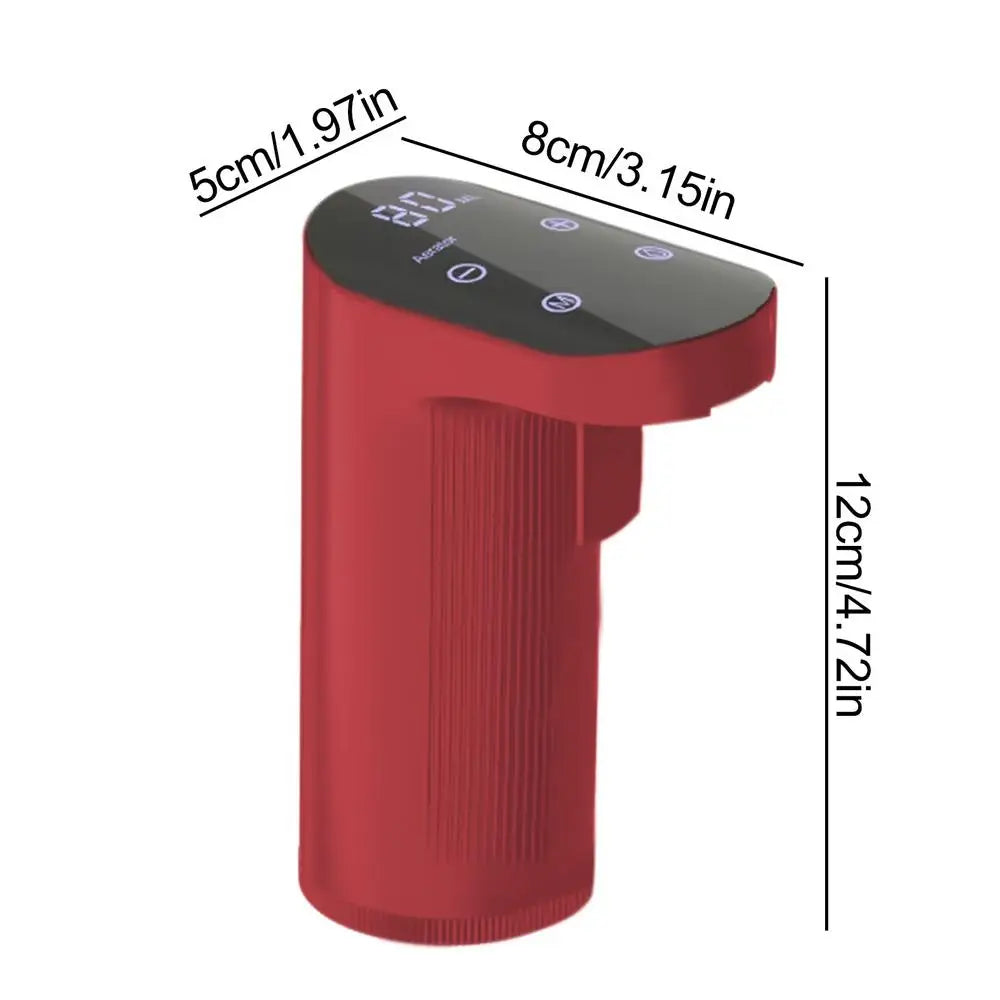 USB Rechargeable Electric Wine Dispenser & Decanter Electric Wine Dispenser Babs Red