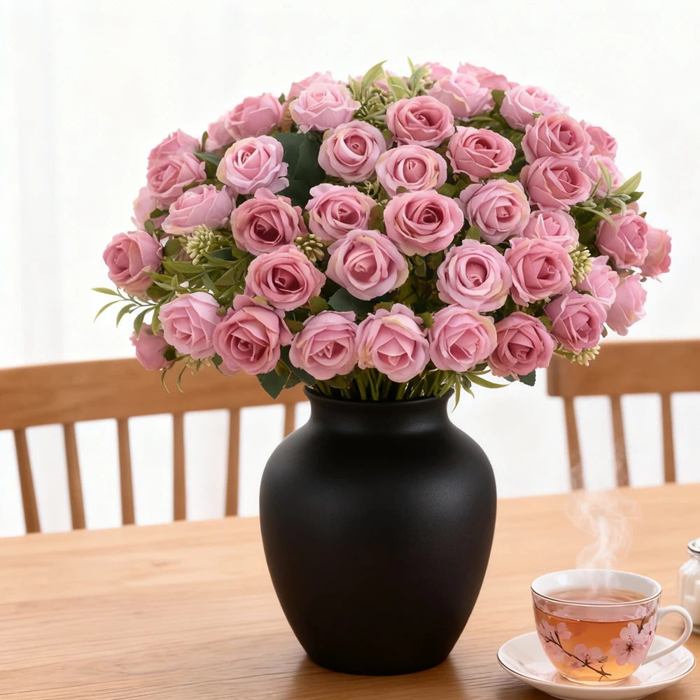 Artificial Silk Roses – Wedding, Home & Party Decoration Artificial Silk Flowers Babs