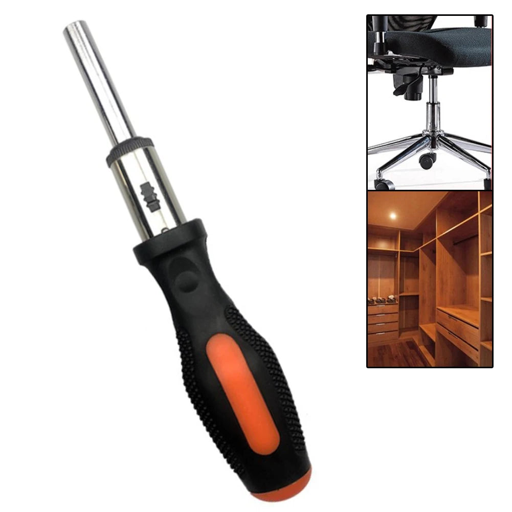 DAZZLEEX Ratchet Screwdriver Handle | 1/4" Bit Extension Tool Ratchet Screwdriver Handle Babs
