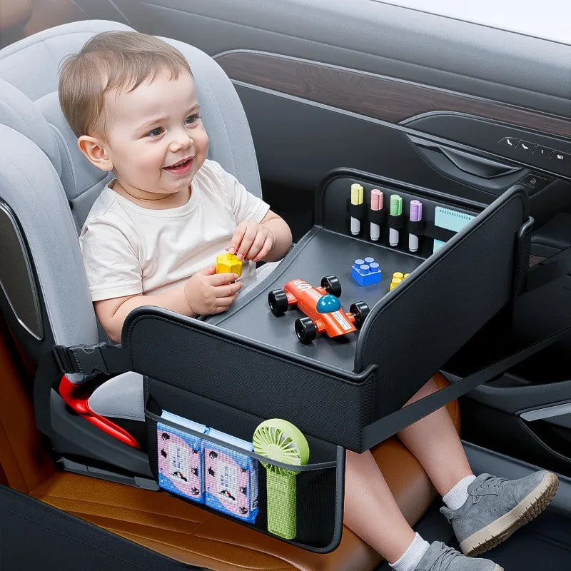 Kids Car Backseat Tray Table – Lap Desk with Storage Pocket Car Backseat Tray Babs Default Title