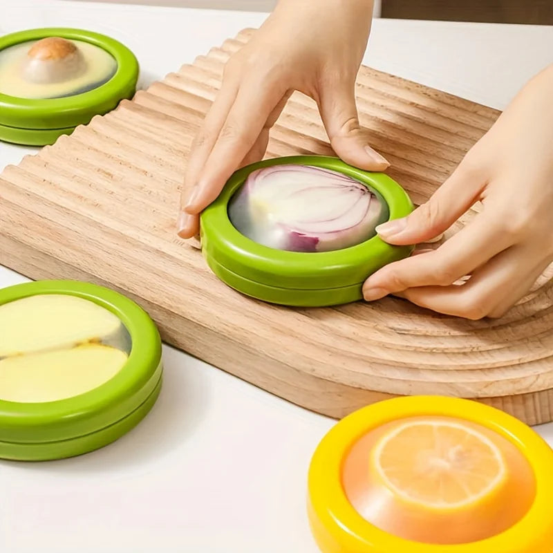 Reusable Fridge Crisper Container – Avocado, Onion & More Produce Storage Container Babs
