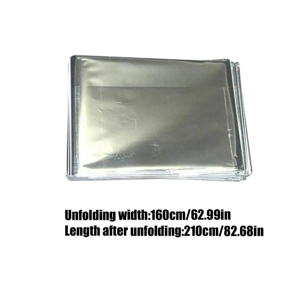 Emergency Thermal Survival Blanket – Waterproof Foil Camping Emergency Survival Blanket Babs 1pcs