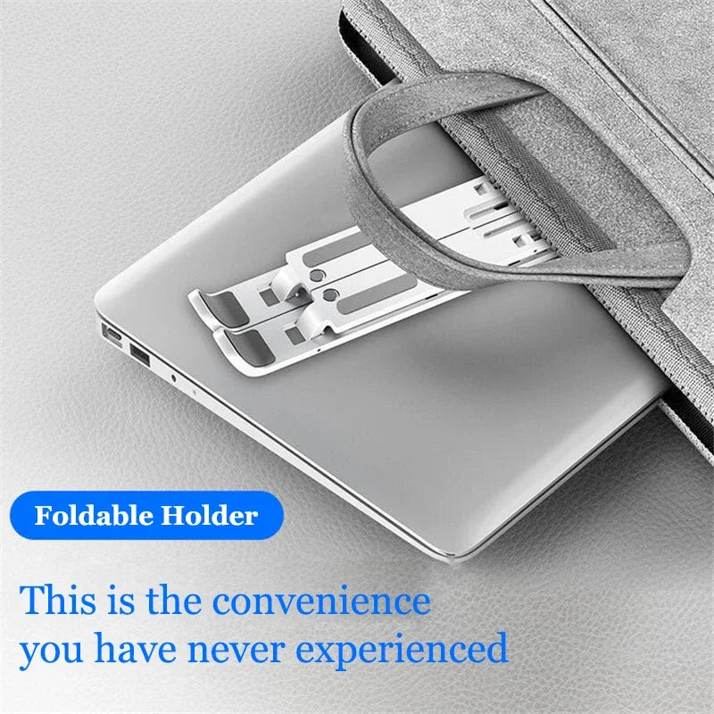 Foldable Adjustable Laptop Stand – ABS Notebook Stand for MacBook Laptop Stand Babs