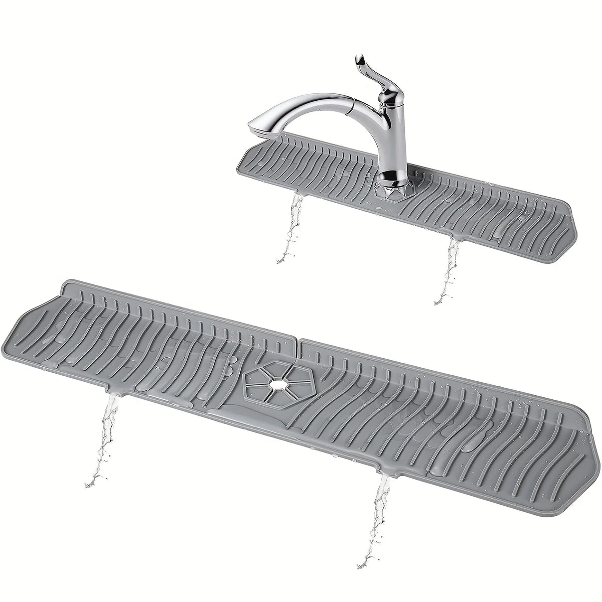 Silicone Sink Faucet Mat – Splash Guard & Countertop Protector Silicone Sink Mat Babs