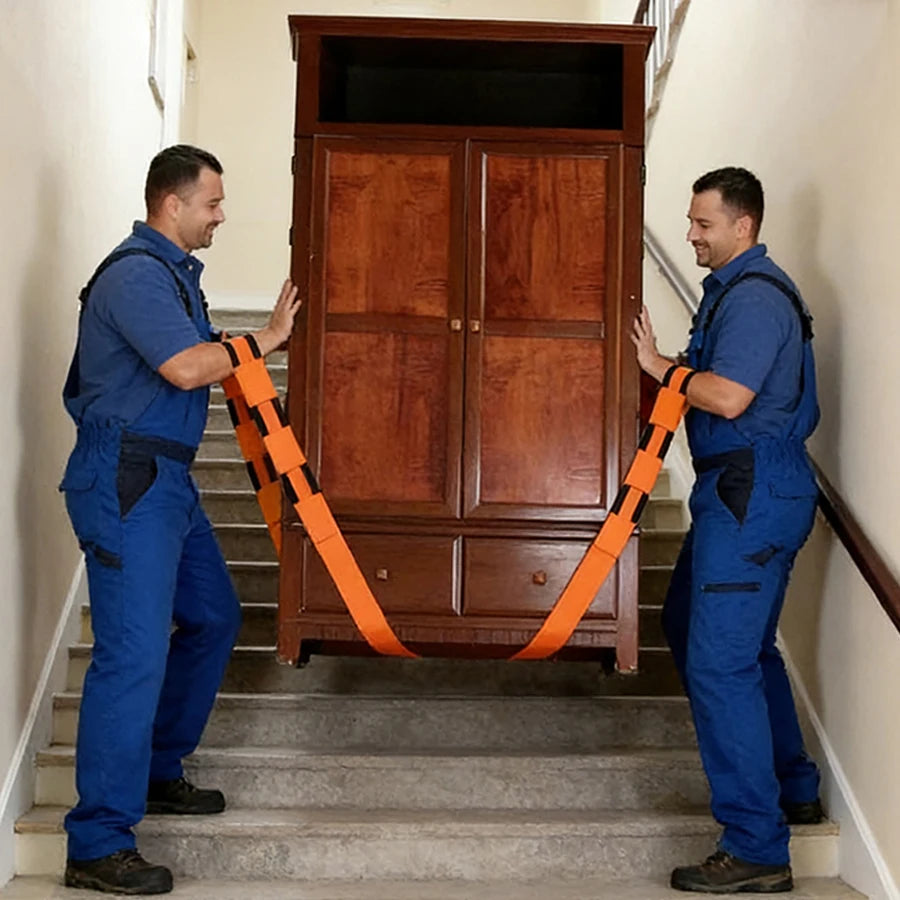 Heavy-Duty Furniture Moving Carrying Straps – Reusable Furniture Moving Straps Babs