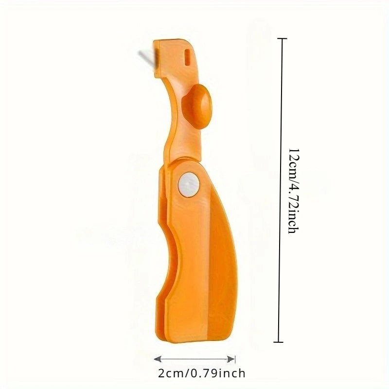 Orange Peeler Tool with Folding Handle | Citrus Lemon Zester Citrus Peeler Tool Babs Orange-1pc