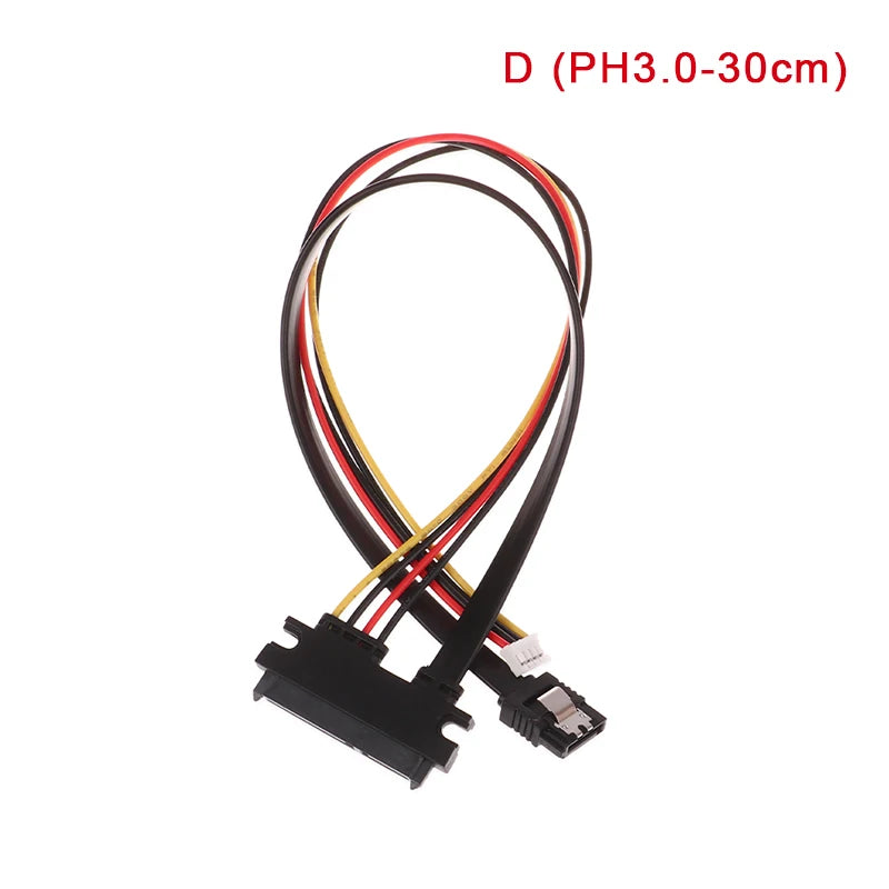 SATA 22-Pin to Mini 4-Pin Power Cable | 20/30/40cm HDD Drive SATA Power Cable Babs D