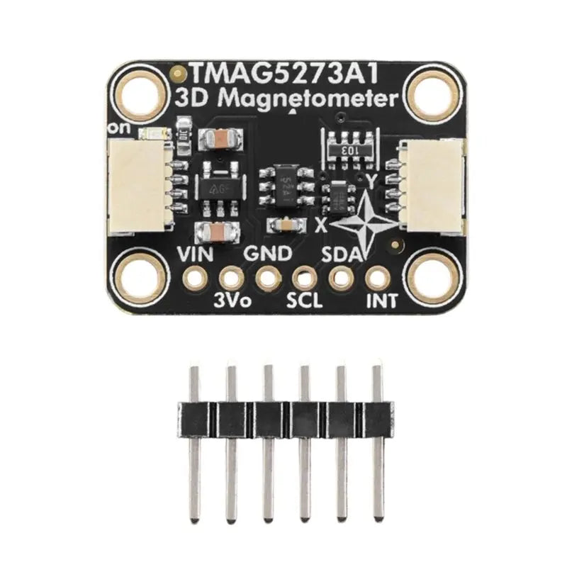TMAG5273A1 3D Hall-Effect Magnetometer Sensor Module Magnetometer Sensor Module Babs Black