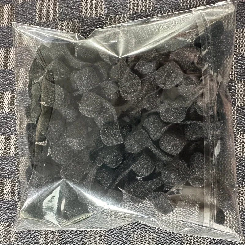 50PCS Disposable Nasal Foam Filters – Dust, Pollen & Smoke Nasal Foam Filter Babs black