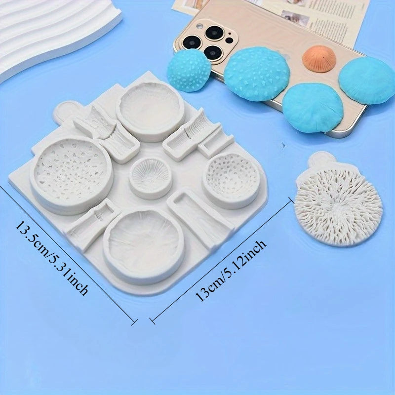 Mushroom Silicone Mold – Fondant, Chocolate, Soap & Resin Silicone Baking Mold Babs