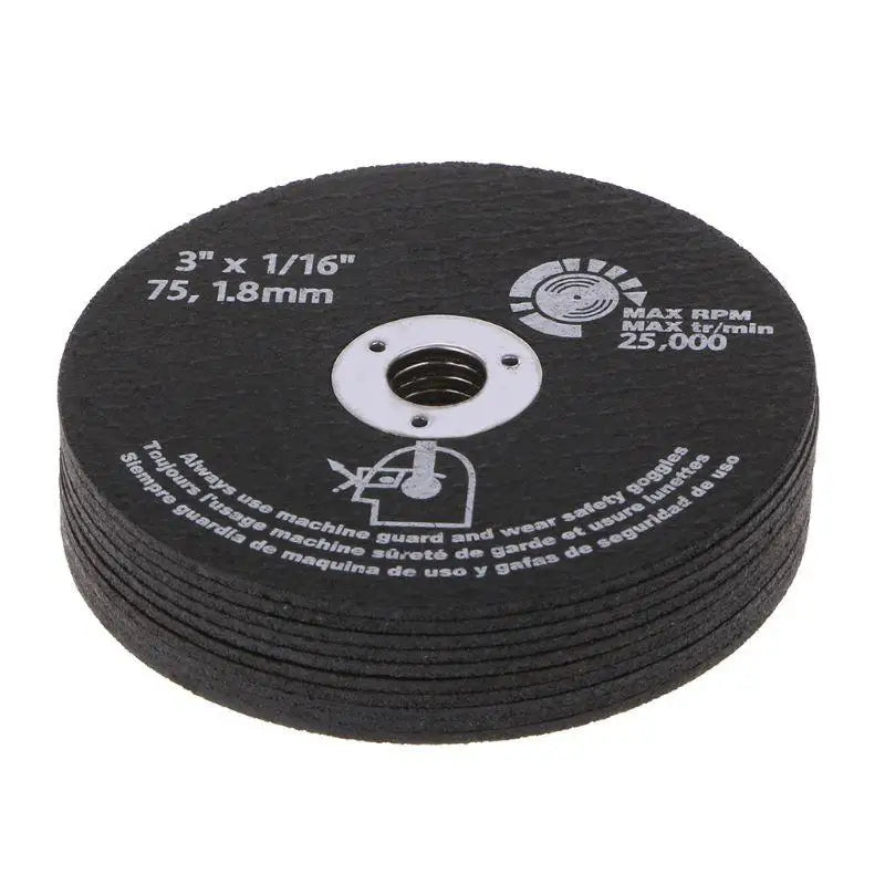 10-Pack 3-Inch Resin Grinding Wheel Cutting Discs for Metal Grinding Wheel Blades Babs