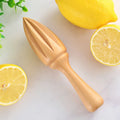 Beech Wood Lemon Squeezer – Handheld Citrus Juicer Reamer Citrus Juicer Reamer Babs 1 PC