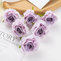 Silk Rose Artificial Flowers Bulk 50/100pcs – Wedding & Decor Artificial Silk Flowers Babs color 12 50pcs