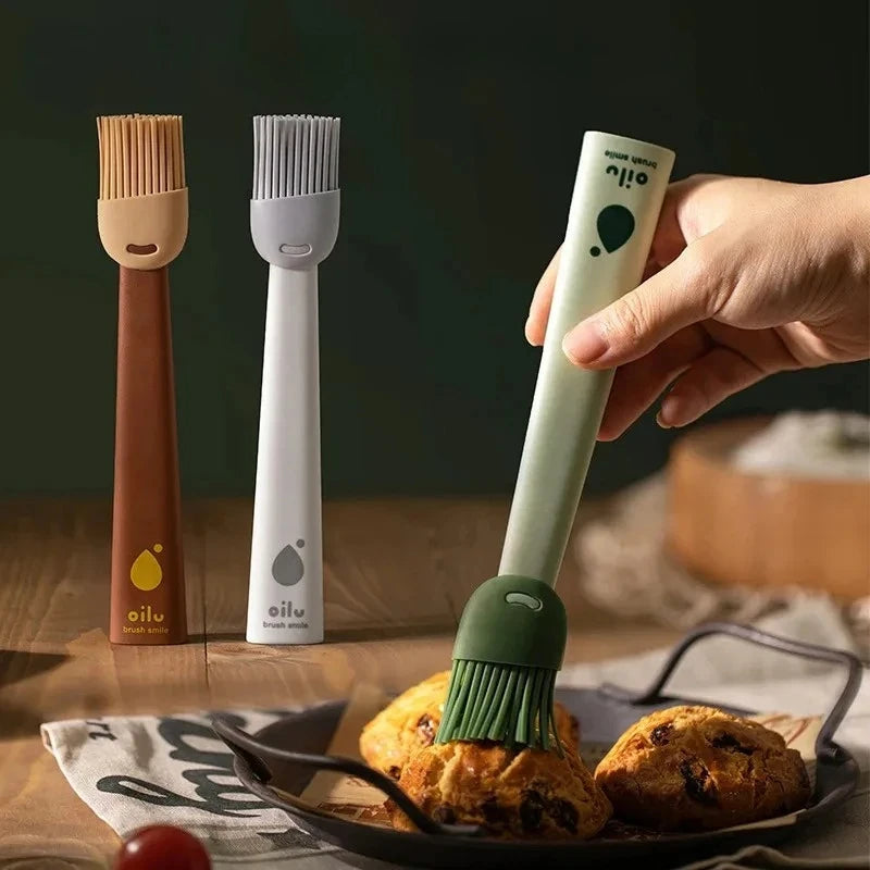 Silicone BBQ Basting Brush – Heat-Resistant Oil & Sauce Brush Silicone Basting Brush Babs