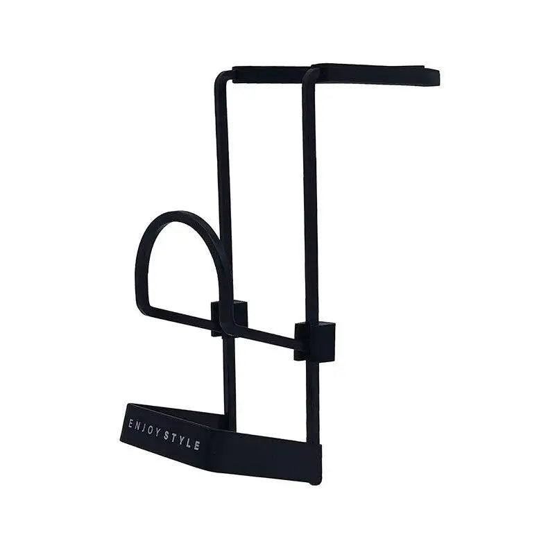 Metal Sink Caddy Sponge Holder & Faucet Rack Organizer Sink Caddy Organizer Babs Black