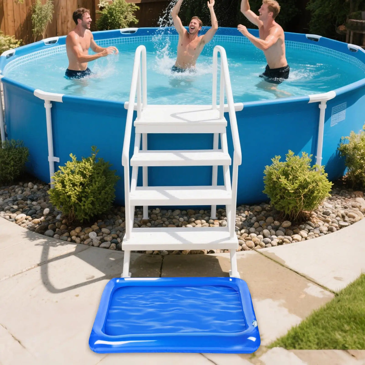 Portable Inflatable Foot Wash Basin – Foldable PVC Soak Tub Inflatable Foot Bath Babs