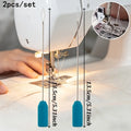 Needle Threader Blue Handle – 2/4/6 Pcs Quick Sewing Tool Needle Threader Babs 2Pcs 13.5cm